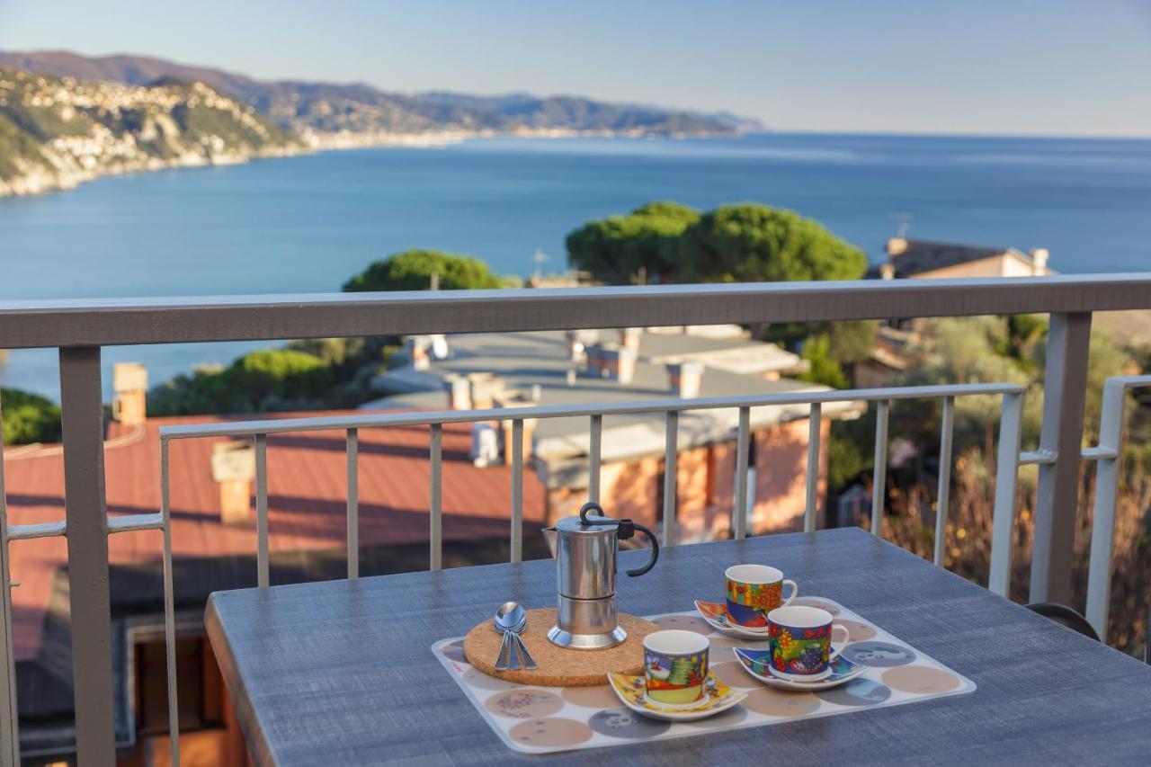 Casa Linda Vista Da Sogno, Piscina E Tennis Rapallo Exterior foto
